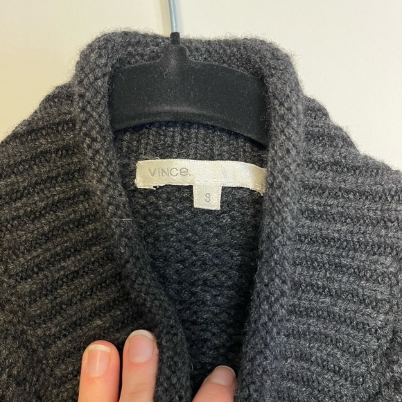 Vince Wool & Cashmere Batwing Chunky Oversized Knit Cardigan sz S - Picture 8 of 8